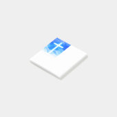 Kruis van Licht Jezus Christus Christelijk Post-it® Notes (Schuin)