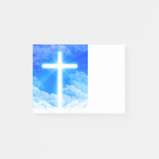 Kruis van Licht Jezus Christus Christelijk Post-it® Notes