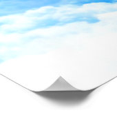 Kruis van Licht Jezus Christus  Christelijk Poster (Hoek)