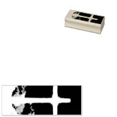Kruis van Licht Jezus Christus  Christelijk Rubberstempel (Gestempeld)