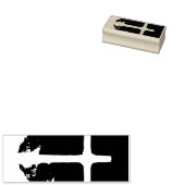 Kruis van Licht Jezus Christus  Christelijk Rubberstempel (Gestempeld)