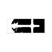 Kruis van Licht Jezus Christus  Christelijk Rubberstempel (Afrduk)