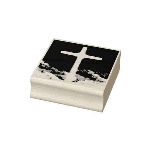 Kruis van Licht Jezus Christus  Christelijk Rubberstempel (Stempel)
