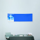 Kruis van Licht Jezus Christus Christelijk Spandoek (Beurs)
