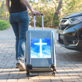 Kruis van Licht Jezus Christus  Christelijk Sticker (Koffer Insitu)