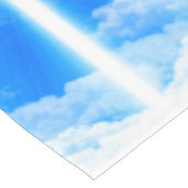 Kruis van Licht Jezus Christus Christelijk Tafelkleed (Gekanteld)