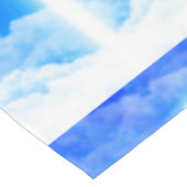 Kruis van Licht Jezus Christus Christelijk Tafelkleed (Gekanteld)