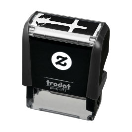 Kruis van Licht Jezus Christus Christelijk Zelfinktende Stempel