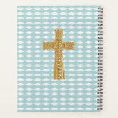 Kruis van Licht Jezus Christus Trouwplanner Planner (Achterkant)