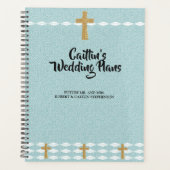 Kruis van Licht Jezus Christus Trouwplanner Planner (Voorkant)