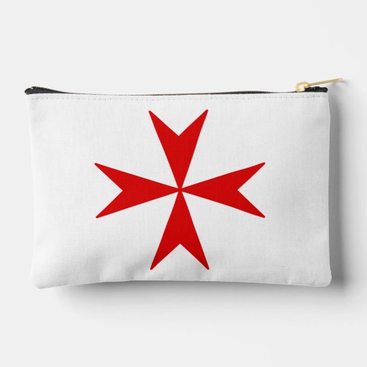 Kruis van Malta (rood) Etui (Achterkant)