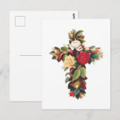 Kruis van Rozen Briefkaart (Voorkant / Achterkant)