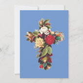 Kruis van Rozen Het Rosicrucian Rose Cross symbool Feestdagenkaart (Voorkant)