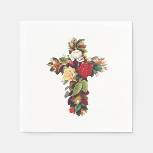 Kruis van Rozen Servet (Voorkant)