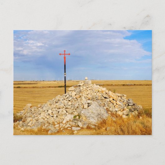Kruis van Saint James Briefkaart (Voorkant)