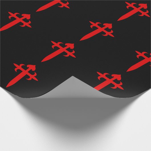 Kruis van Saint James Cadeaupapier (Hoek)