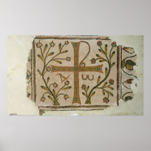 Kruis van Sbeitla uit de Basilica van Henchir Ali Poster