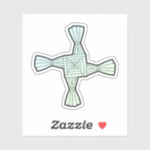 Kruis van Sint-Brigida Sticker (Vel)