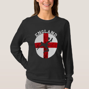 Kruis van Sint-Joris Engels voetbalelftal Engelse T-shirt