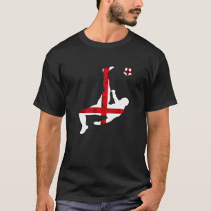 Kruis van Sint-Joris Rugby Team Engeland Vlag Enge T-shirt