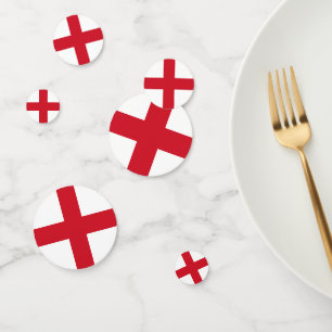 Kruis van St. George ~ Vlag van Engeland Confetti