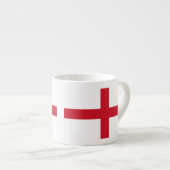 Kruis van St. George ~ Vlag van Engeland Espresso Kop (Voorkant rechts)