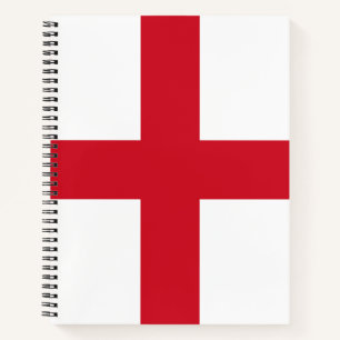 Kruis van St. George ~ Vlag van Engeland Notitieboek
