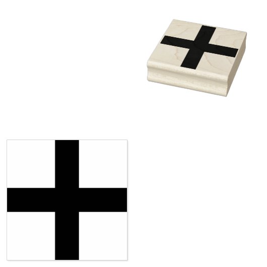 Kruis van St. George ~ Vlag van Engeland Rubberstempel (Gestempeld)