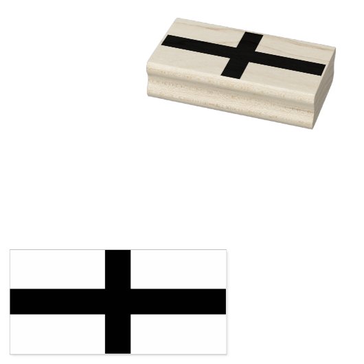 Kruis van St. George ~ Vlag van Engeland Rubberstempel (Gestempeld)