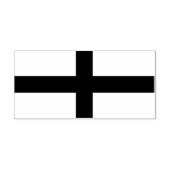 Kruis van St. George ~ Vlag van Engeland Rubberstempel (Afrduk)