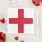 Kruis van St. George ~ Vlag van Engeland Servet (Insitu)