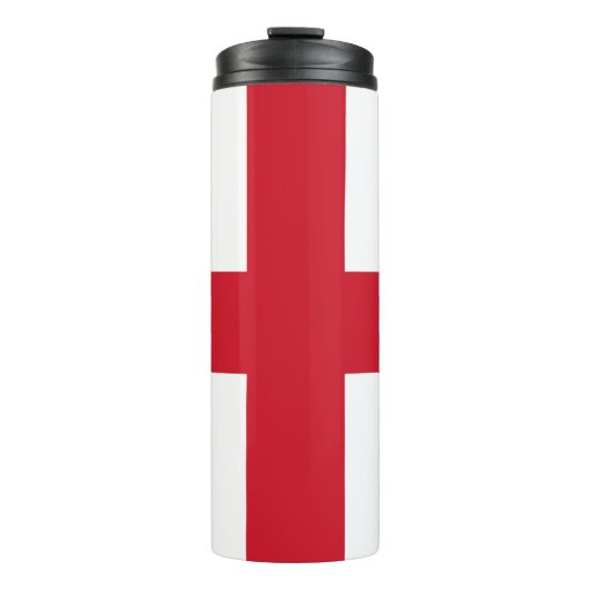 Kruis van St. George ~ Vlag van Engeland Thermosbeker (Voorkant)