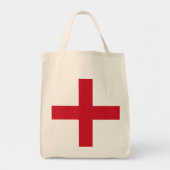 Kruis van St. George ~ Vlag van Engeland Tote Bag (Voorkant)