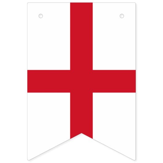 Kruis van St. George ~ Vlag van Engeland Vlaggetjes (Tweede vlag)