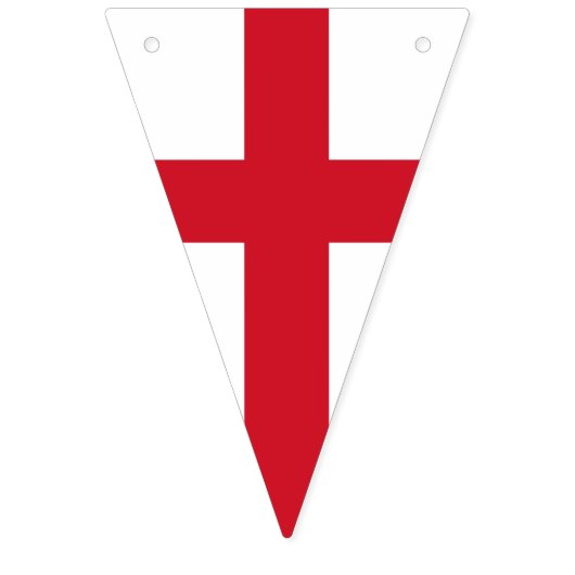 Kruis van St. George ~ Vlag van Engeland Vlaggetjes (Eerste vlag)