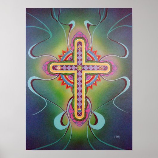 Kruis van symbolen poster (Voorkant)