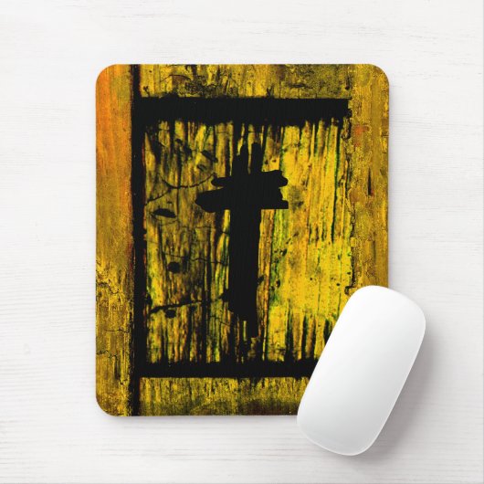 Kruis van tegenspoed muismat (Met muis)