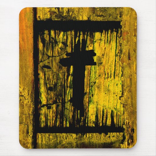 Kruis van tegenspoed muismat (Voorkant)