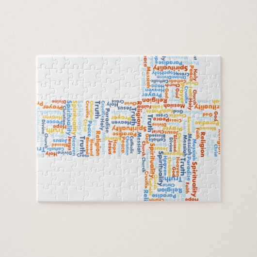 Kruis van woorden legpuzzel (Horizontaal)