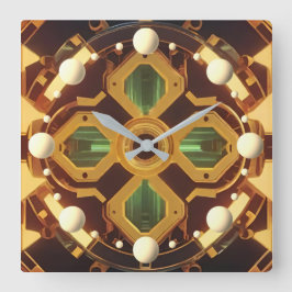 kruis vierkante klok