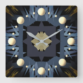 kruis vierkante klok