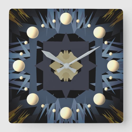 kruis vierkante klok (Voorkant)