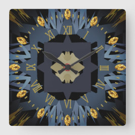 kruis vierkante klok