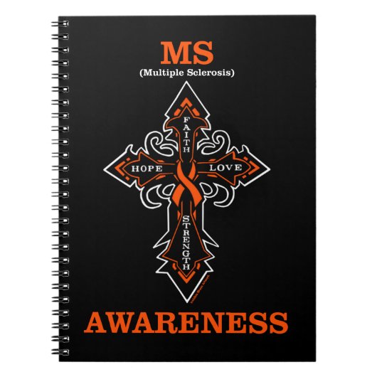 Kruis/Warrior...MS Notitieblok Notitieboek (Voorkant)