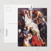 Kruisafname door Peter Paul Rubens Briefkaart (Voorkant / Achterkant)