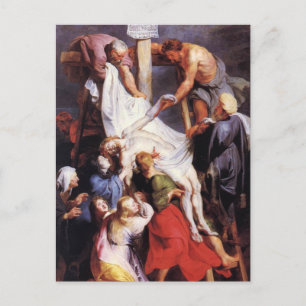 Kruisafname door Peter Paul Rubens Briefkaart