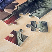 Kruisafname Orthodoxe Christelijke Icoon Legpuzzel (Zijkant)