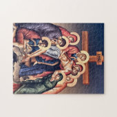 Kruisafname Orthodoxe Christelijke Icoon Legpuzzel (Horizontaal)