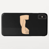 Kruisarmen Case-Mate iPhone Case (Achterkant (horizontaal))