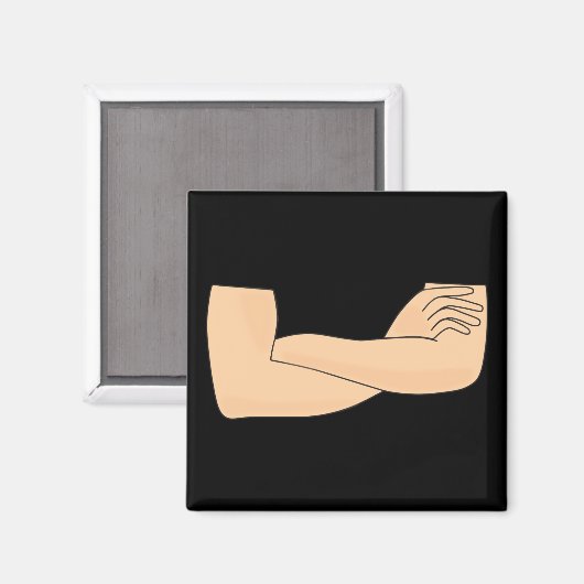 Kruisarmen Magneet (Voorkant / Achterkant)